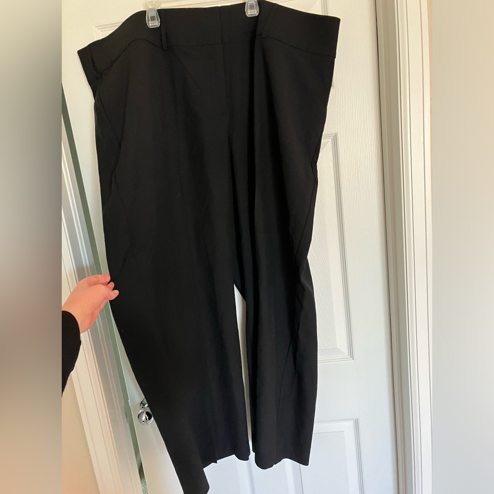 NWT Lane Bryant Perfect Drape High-Rise Wide Leg Pant Size 28